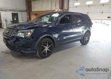 2017 Ford Police Interceptor from USA, damaged, VIN 1FM5K8AR7HGD92095